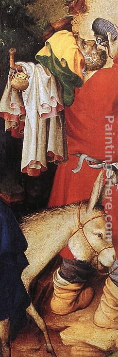 The Flight into Egypt (detail) painting - Melchior Broederlam The Flight into Egypt (detail) art painting